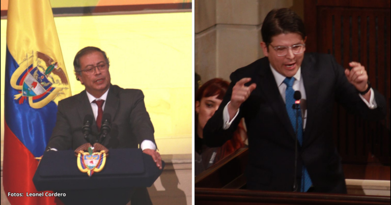 Congreso - Petro y la oposicion, frente a frente en la instalación del Congreso