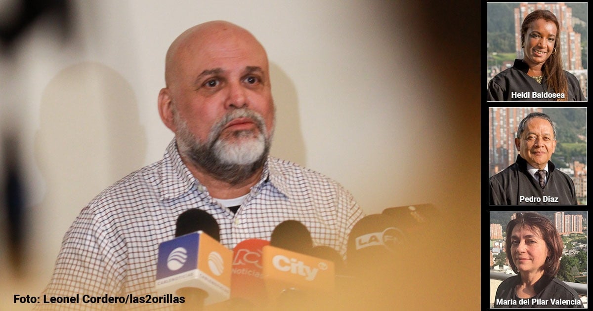 Estos son los tres magistrados que aceptaron el sometimiento de Salvatore Mancuso a la JEP