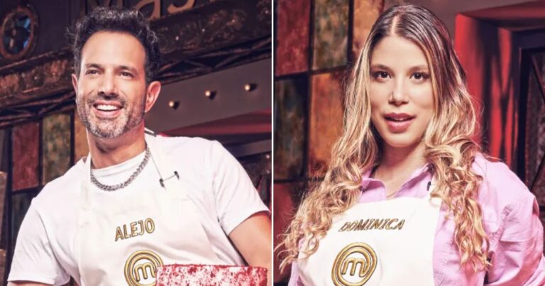 Alejandro Estrada y Dominica Duque - Esta imagen confirmaría la relación de Alejandro Estrada con Dominica Duque; MasterChef sirvió de Cupido
