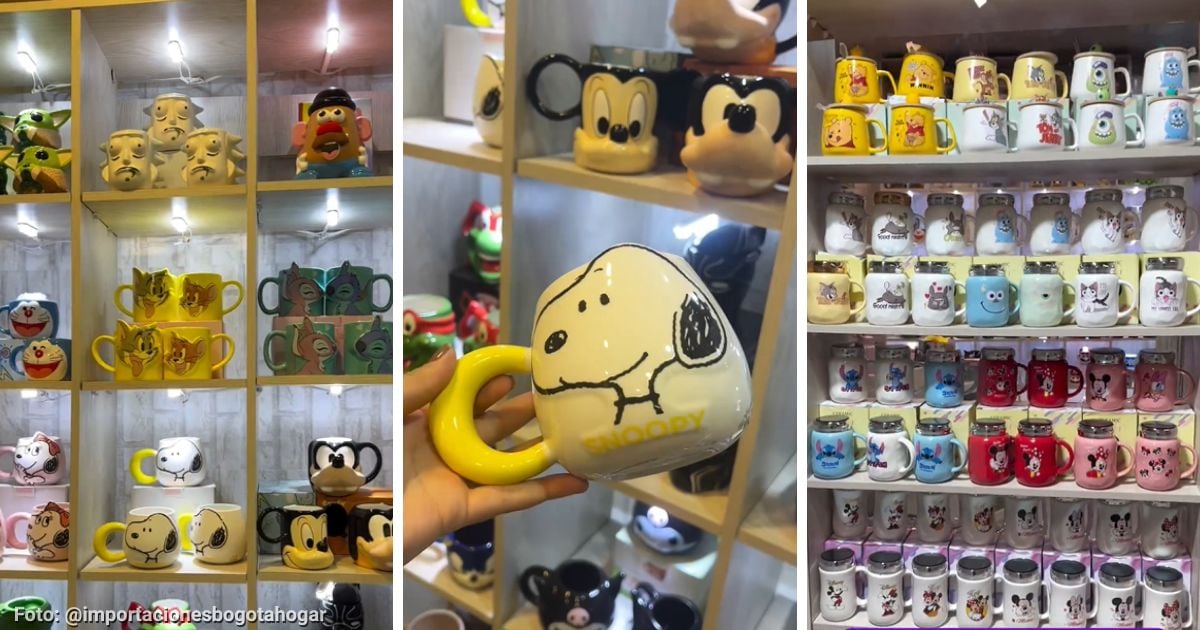 La bodega de vasos temáticos de Disney, Pokémon, Harry Potter y más en Bogotá a bajos precios