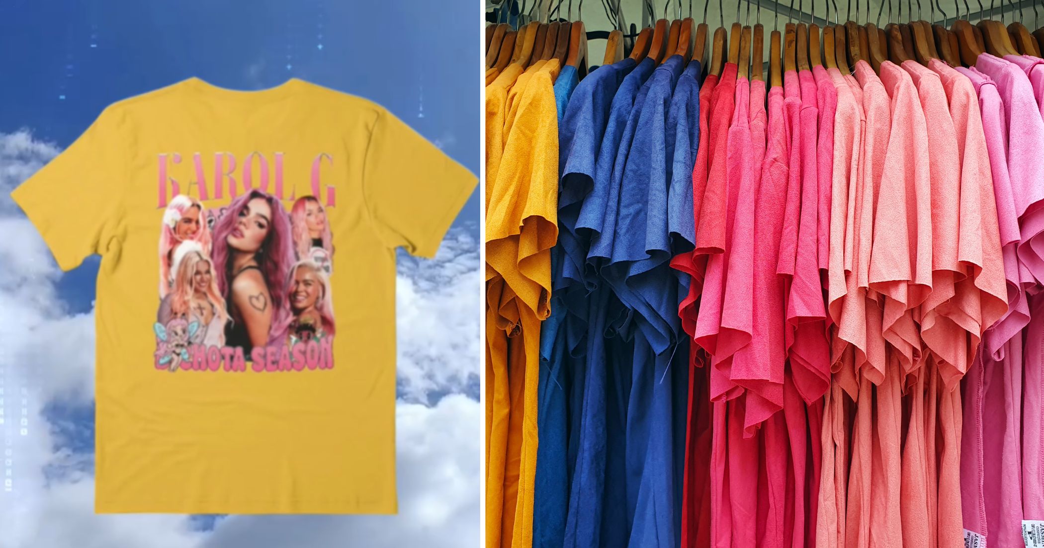 La tienda en el centro de Bogotá donde puede comprar camisetas personalizadas por $18 mil