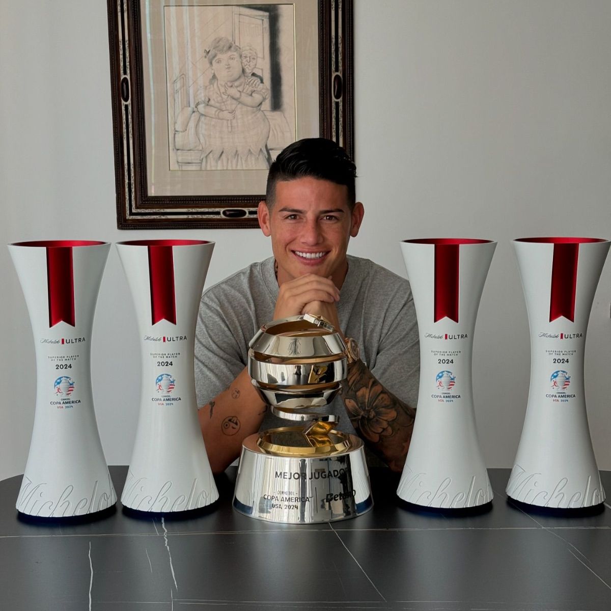 Nuevo valor de James Rodríguez selección Colombia