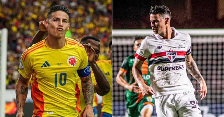 James Rodríguez selección Colombia Sao Paulo Copa América - James Rodríguez: Sao Paulo definió su futuro después de la Copa América y poco importó el buen nivel