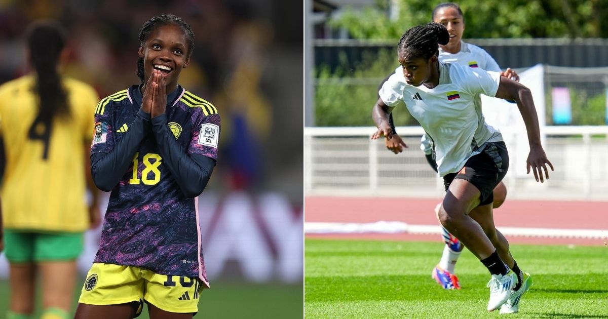 Linda Caicedo piso mal y terminó el partido cojeando ¿Primera baja en los Juegos Olímpicos?