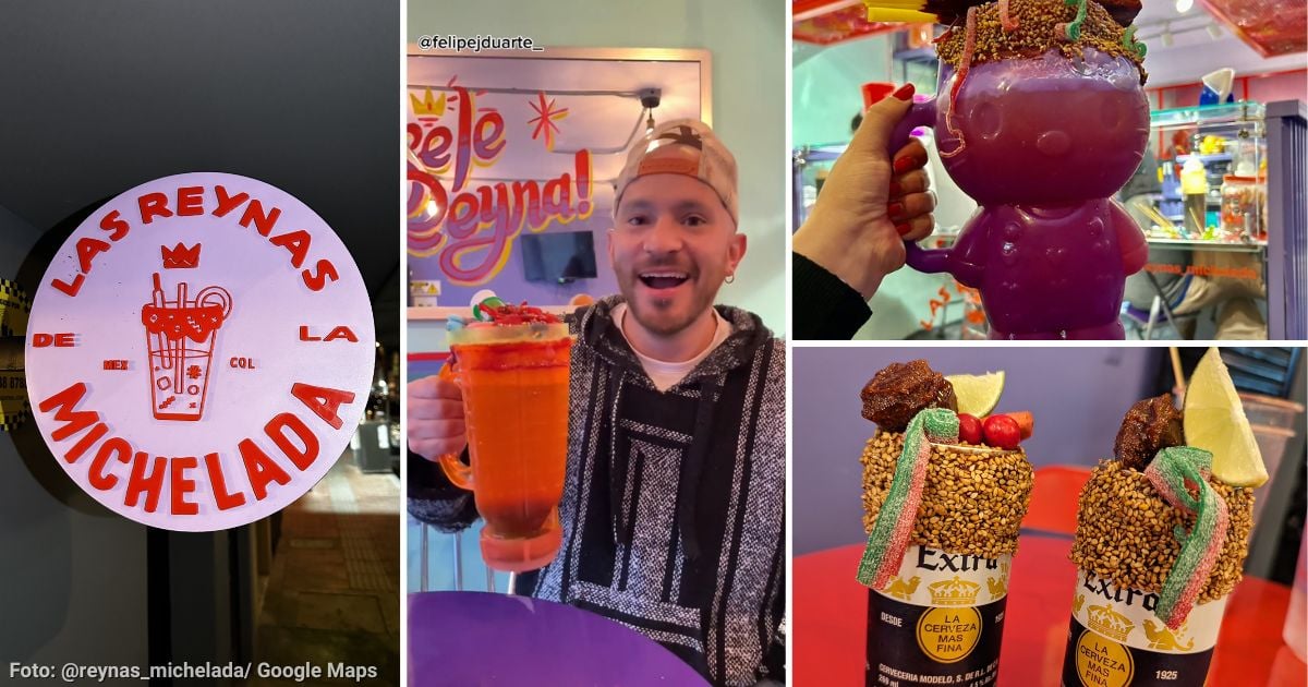 El lugar donde puede tomar michelada mexicana en vaso de licuadora desde $15 mil