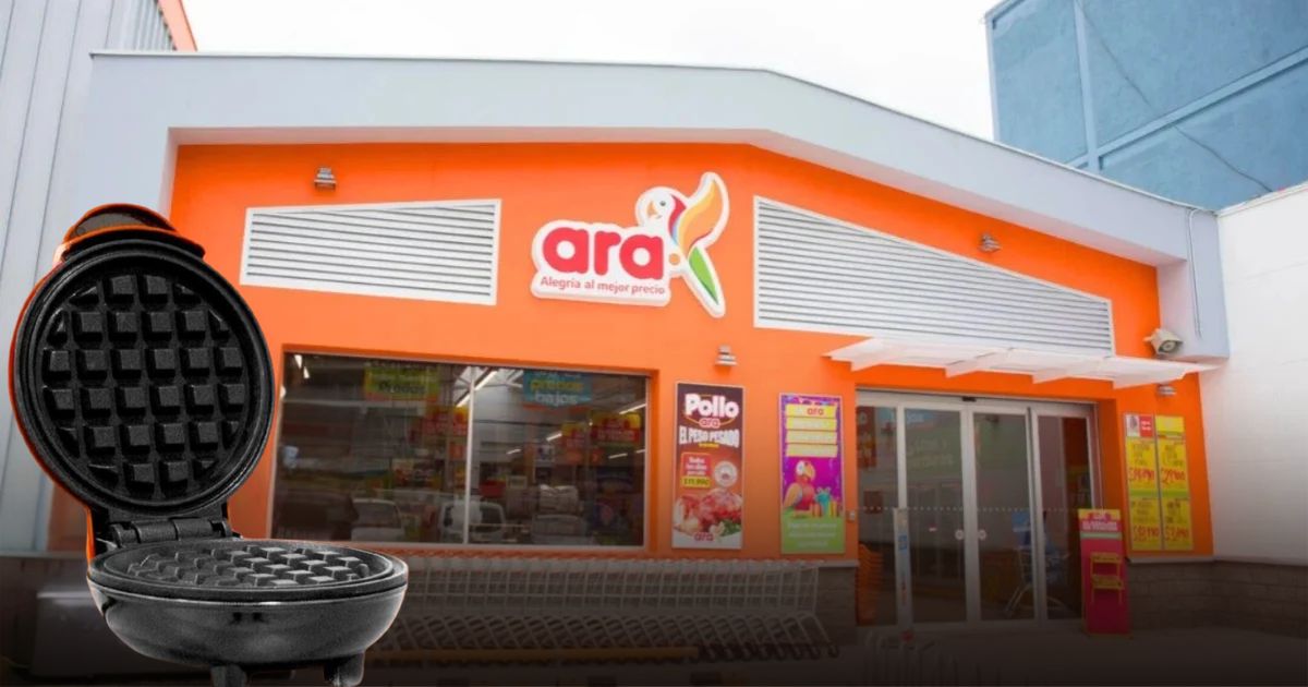 ¿Vale o no la pena la mini wafflera del Ara? Características, precio y más