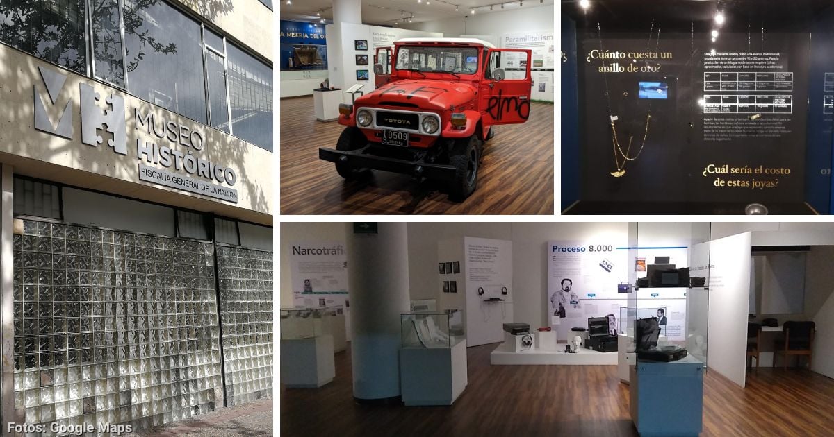 Este es el museo poco conocido de la Fiscalía para conocer la historia criminal de Colombia