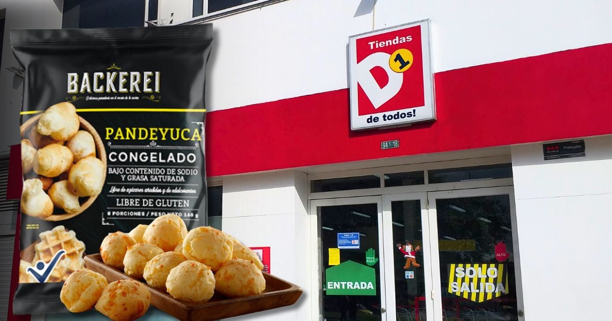 La masa de yuca para hacer wafles del D1 que es muy rica y barata