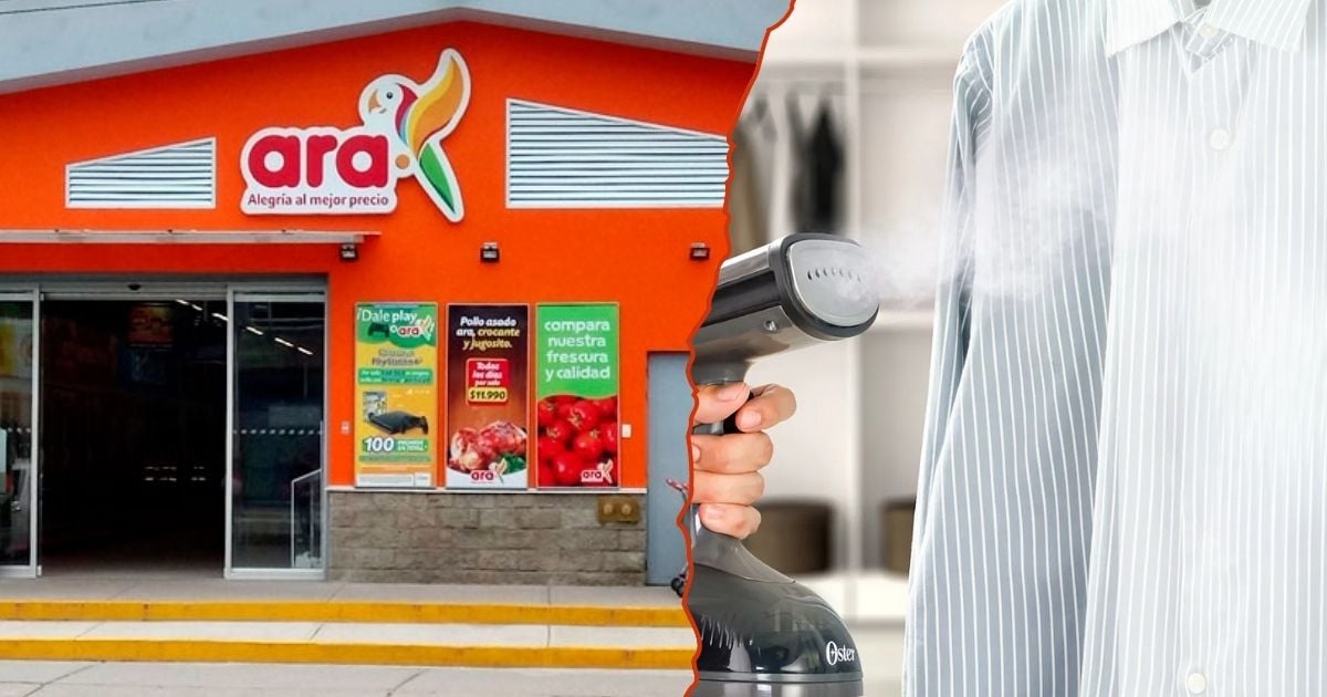 La plancha a vapor del ara que promete dejarle las prendas sin una sola arruga por $100 mil
