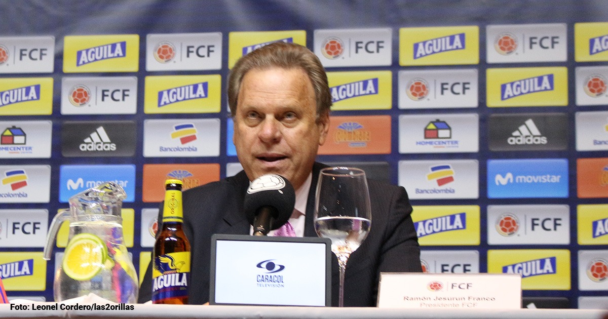 Ramón Jesurún Federación Colombiana de Fútbol