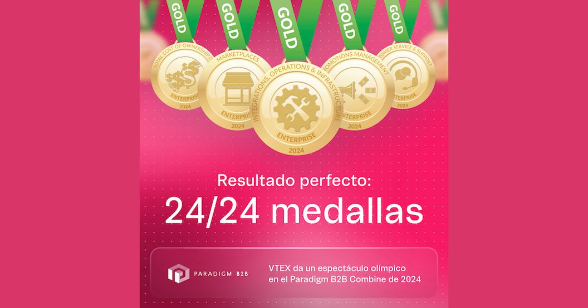 Comercio electrónico: informe Paradigm B2B Combine 2024 entregó sus medallas
