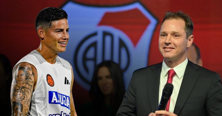 James Rodríguez en River Plate Jorge Brito - James Rodríguez: Jorge Brito bajó de la nube a quienes querían ver a James en River Plate