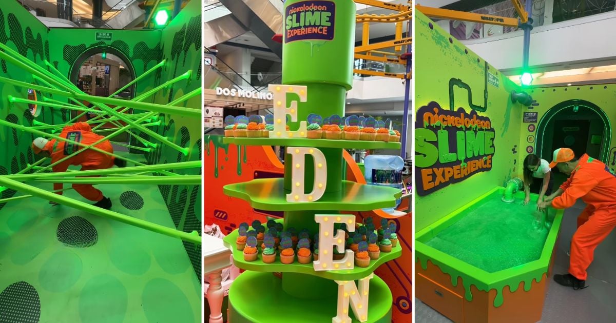 El plan gratis en El Edén para jugar con slime y disfrutar de un parque de obstáculos