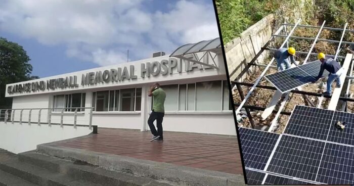 comunidades energéticas - En San Andrés se logró la proeza de poner a andar el hospital Lynd Newball con paneles solares