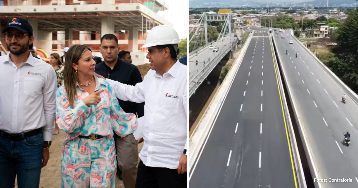 Después de 10 años y con la ayuda de la Contraloría al fin se pudo estrenar el puente Juanchito