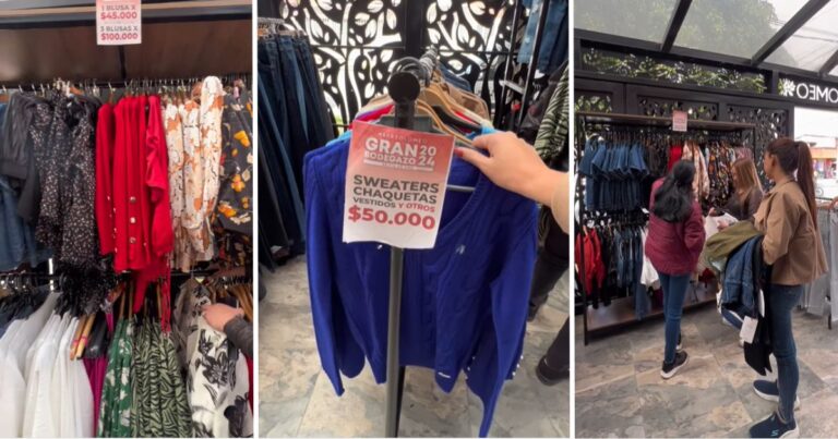 Ucha Ropa El bodegazo de ropa barata donde consigue 3 pintas por $200 mil