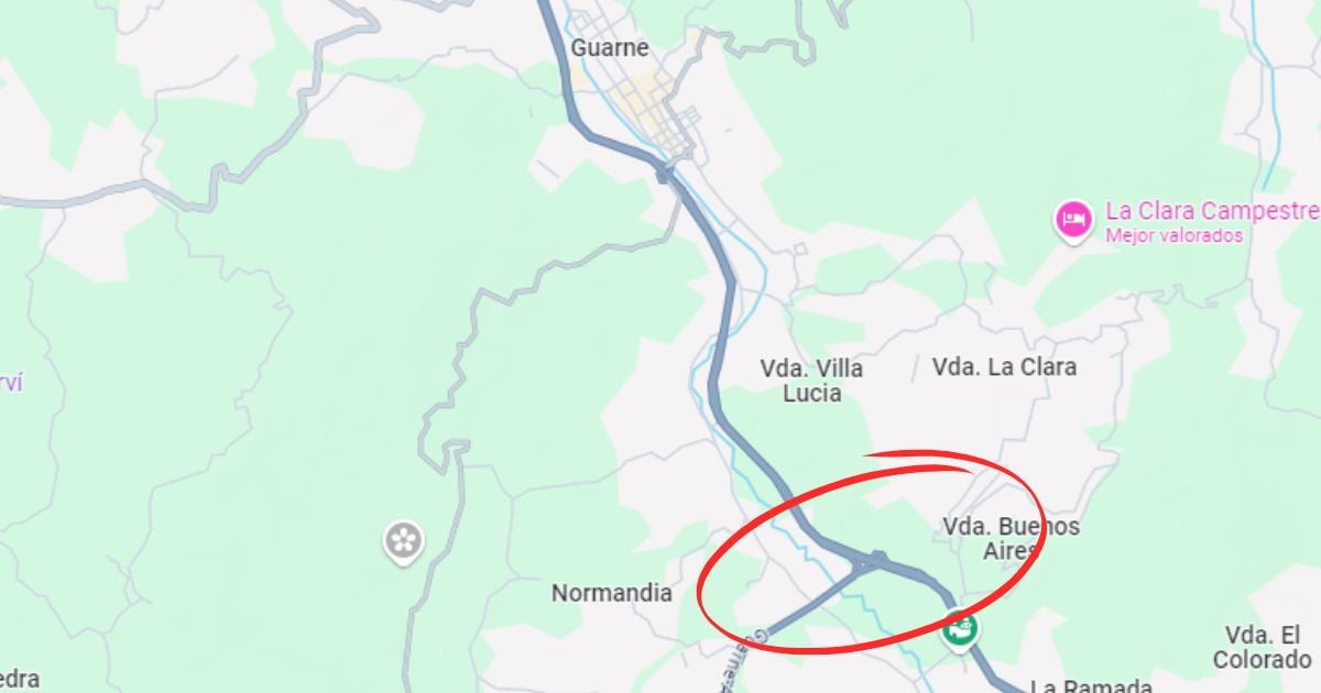 Esta es la ruta alterna para entrar a Medellín desde Bogotá, por el aeropuerto