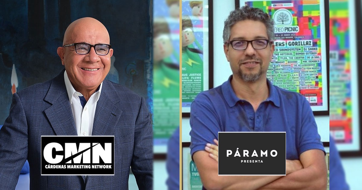 Dos colombianos son los que mandan en la organización de conciertos en América Latina