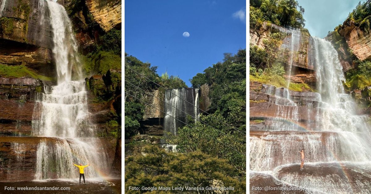 La imponente cascada en Santander para maravillarse con la belleza natural; así puede llegar