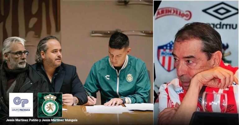 Dueños del Club León Jesús Martínez Patiño Jesús Martínez Murguía James Rodríguez - Dueños del Club León: los gigantes negocios del mexicano que se quedó con James Rodríguez