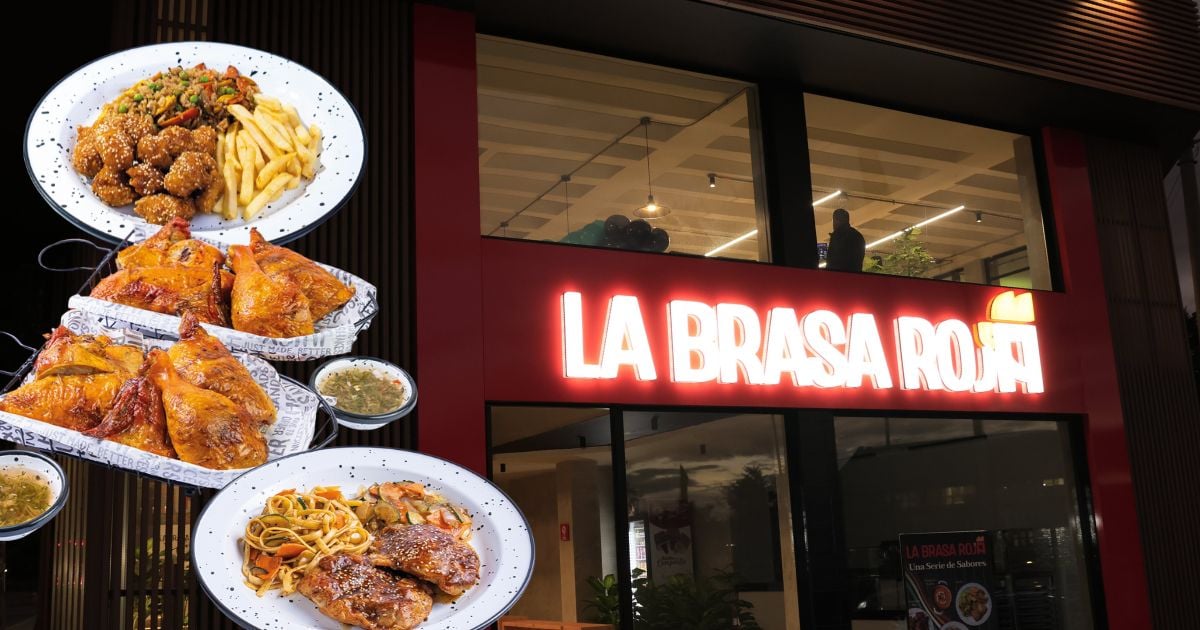 Así lucen los renovados locales del tradicional La Brasa Roja y su nuevo menú