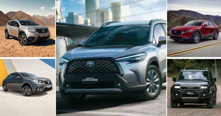 Carros más vendidos - Estos fueron los 5 carros más vendidos en diciembre de 2024; Toyota, Mazda y Renault entre ellos