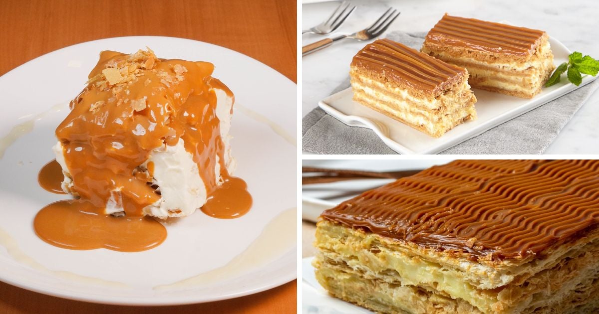 Los 3 mejores lugares en Bogotá para comer la clásica milhoja; hojaldre, crema y arequipe