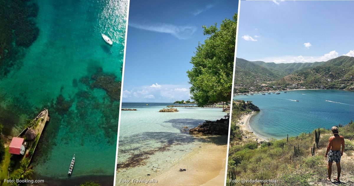 Las 3 playas en el caribe colombiano para disfrutar de la brisa y el mar