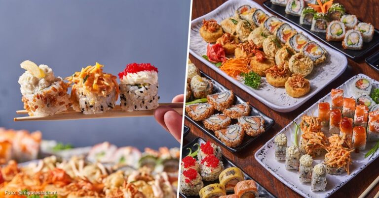 Restuarante-miyo - El all you can eat en el que puede comer durante 2 horas sushi, arroz y más por  mil