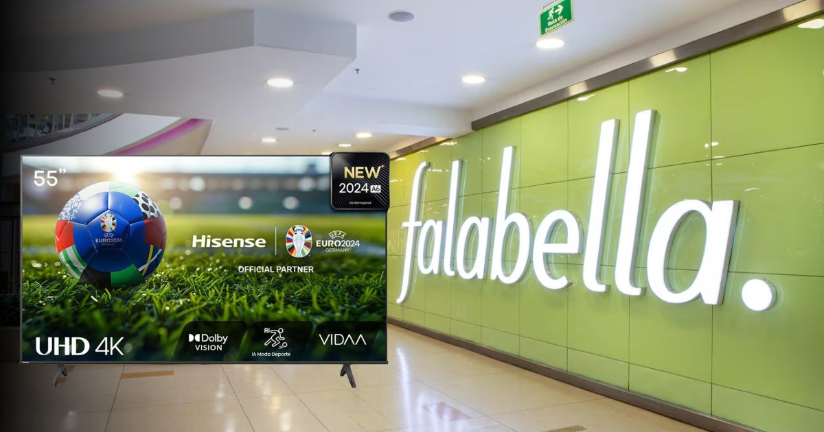El televisor de 55 pulgadas que está con el 63% de descuento en Falabella; se ahorra más de un millón