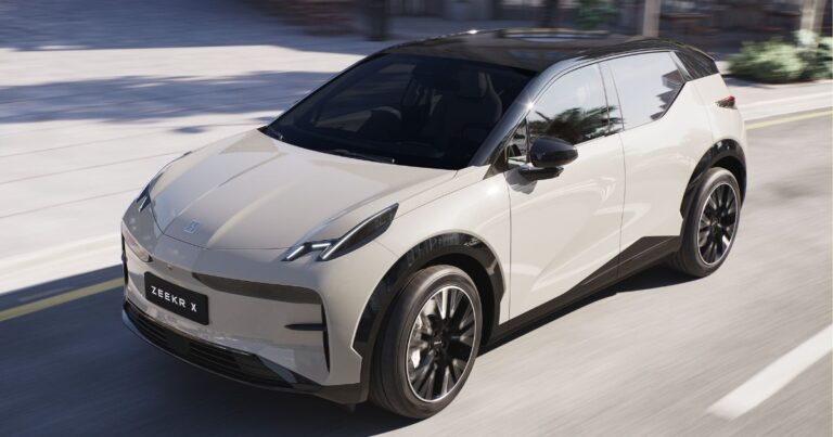Zeekr X - Zeekr, La marca china que le quitó el título a BYD y Tesla como la más segura del mundo; llegó hace poco