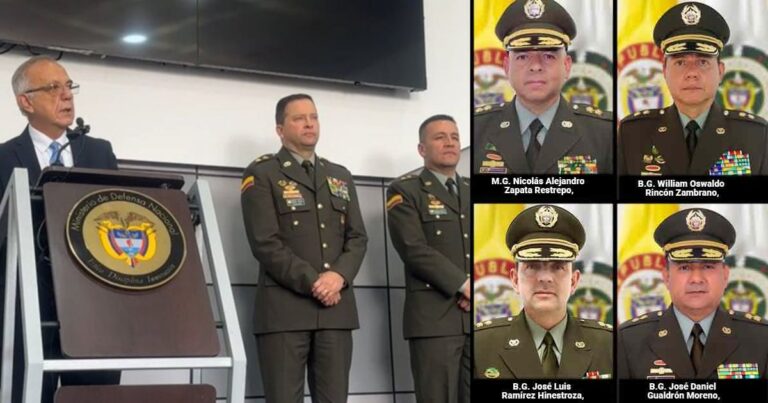 Descabezados Policía - Quiénes son los 5 generales de la Policía descabezados con el nuevo remezón en la cúpula