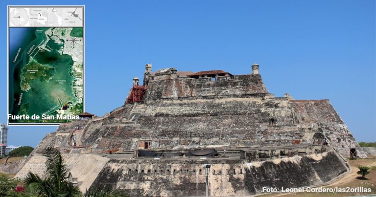 Fuerte de San Matías - Un fuerte para defender a Cartagena, levantado al tiempo de las murallas, acaban de descubrir bajo el mar