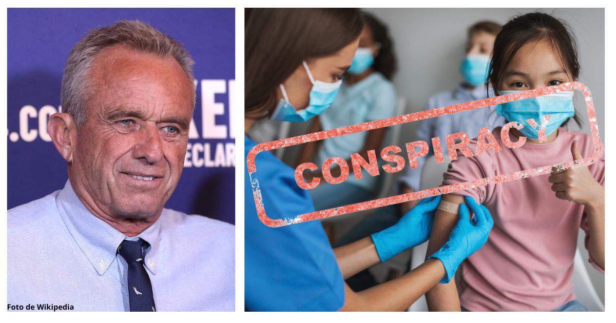 Las conspiraciones antivacunas de Robert F. Kennedy jr. siembran terror en la población