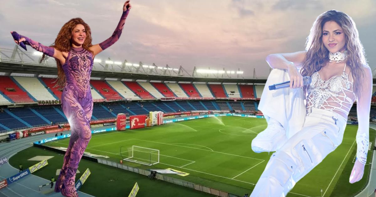 ¡Shakira imparable! Alrededor de COP $100 mil millones recaudó la barranquillera con su gira por Colombia