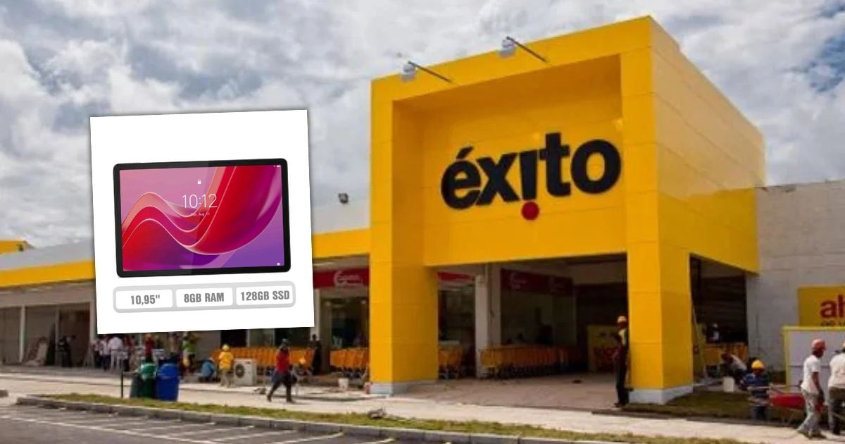 La potente tablet que está con el 61% de descuento en el Éxito; es de marca reconocida