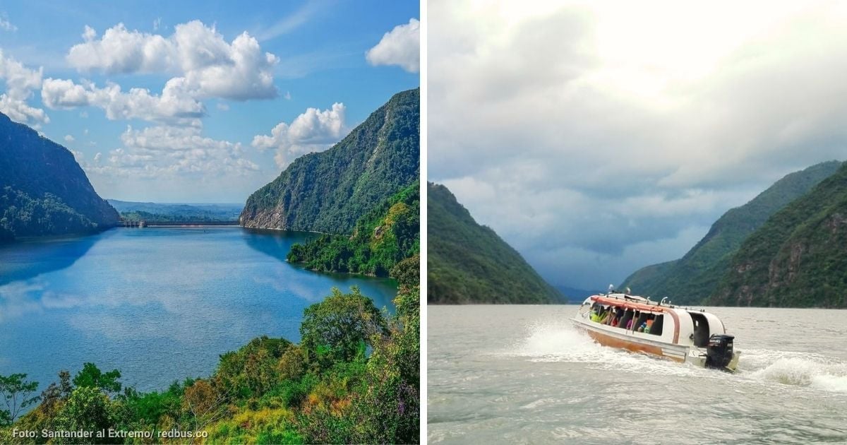 El hermoso embalse en Santander en el que se puede bañar y disfrutar de deportes náutico