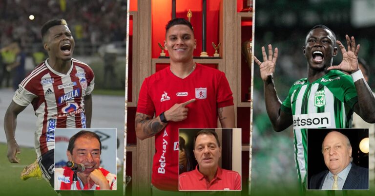 Fútbol colombiano mercado de fichajes Junior Nacional América - Fútbol colombiano: Tulio, Ardila y Char, los magnates que pusieron la chequera en el mercado de fichajes
