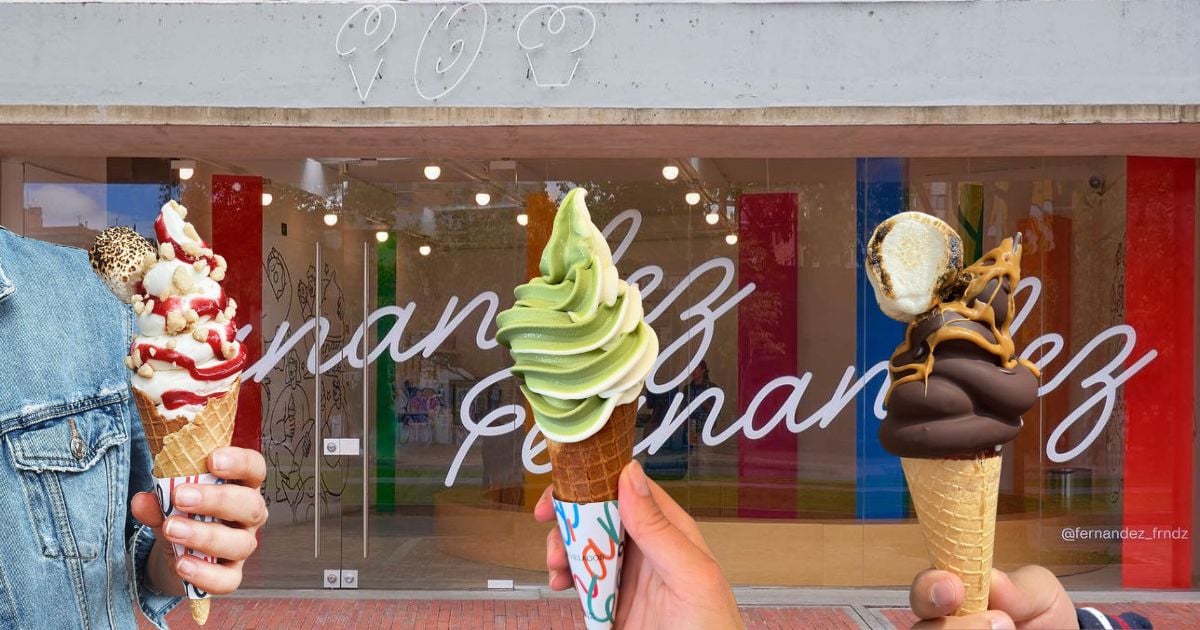 La heladería del famoso café Masa, ideal para disfrutar de delicias cremosas