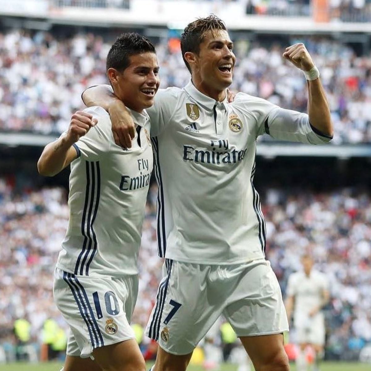 James Rodríguez - colombianos que han jugado con Cristiano Ronaldo