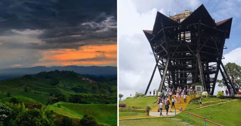 mirador en Filandia - El mirador en Filandia para disfrutar una impresionante vista del Eje Cafetero por solo  mil