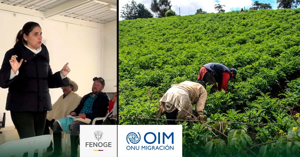 De la mano de la OIM los campesinos de Sumapaz aprenden a aprovechar la energía alternativa