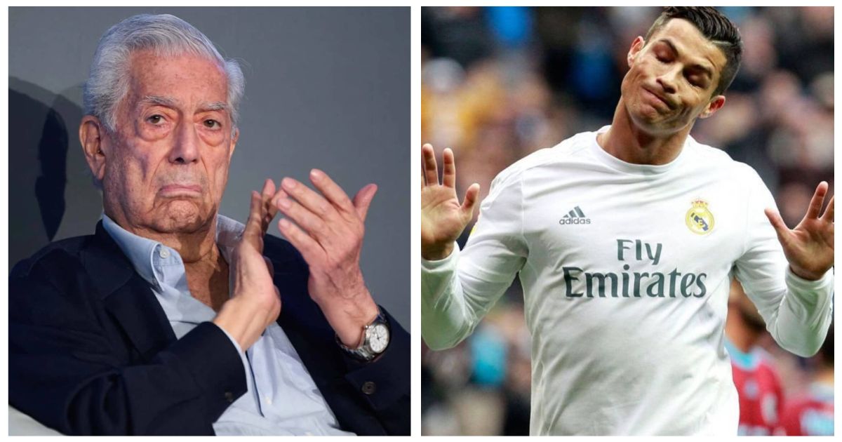 Mario Vargas Llosa, el Cristiano Ronaldo de la literatura