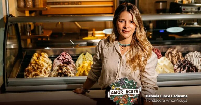 Amor-Acuyá - La paisa premiada por su helado Amor-Acuyá, ahora lo vende en los parques de Orlando, en EE.UU