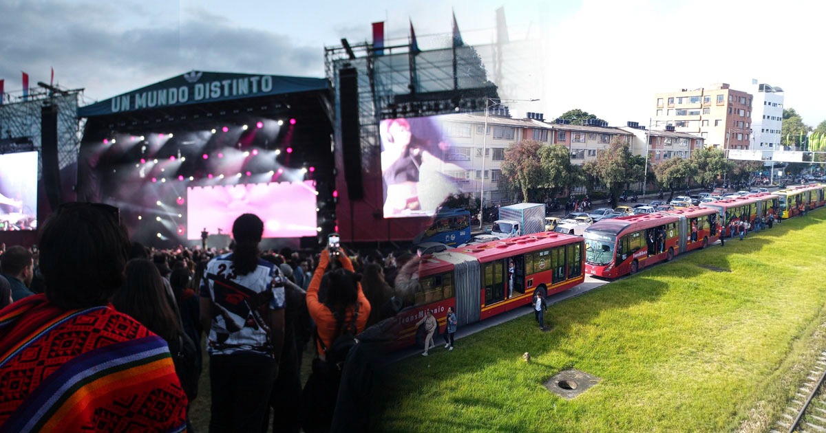 Estas son las rutas de TransMilenio con las que podrá devolverse a su casa después del Estéreo Picnic