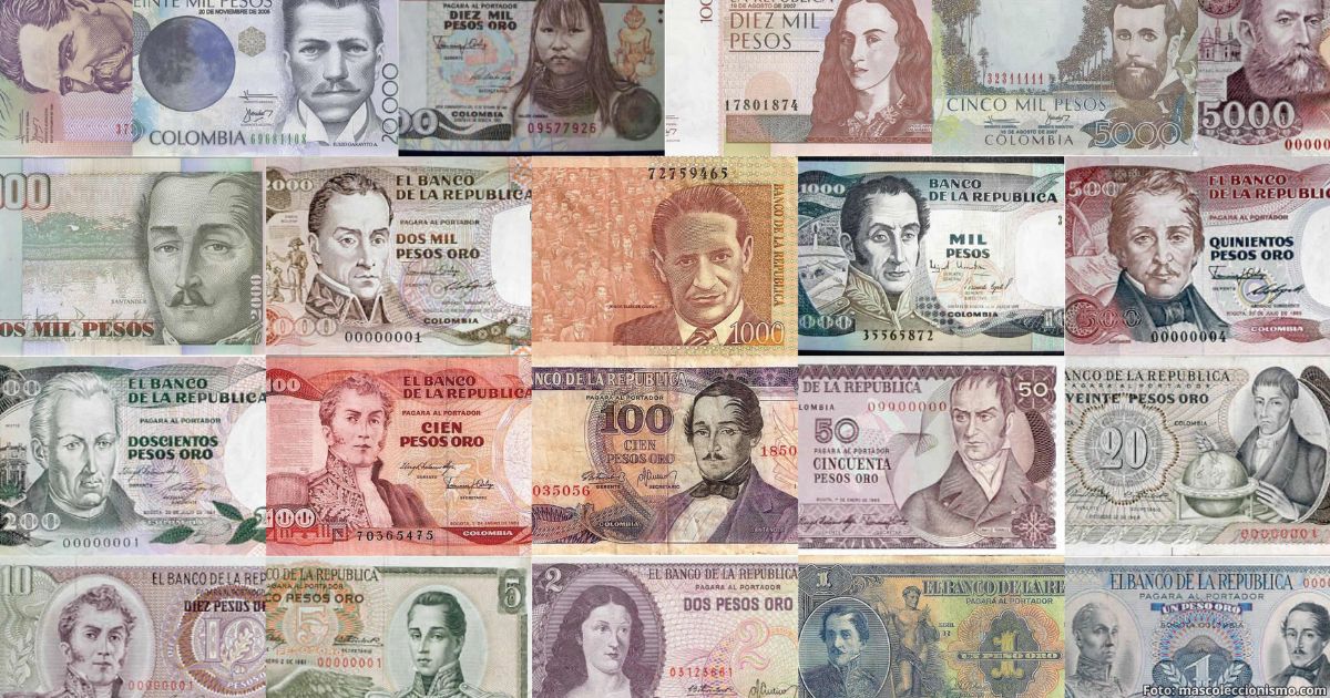 Cuál es el antiguo billete colombiano por el que están pagando hasta 9 millones de pesos