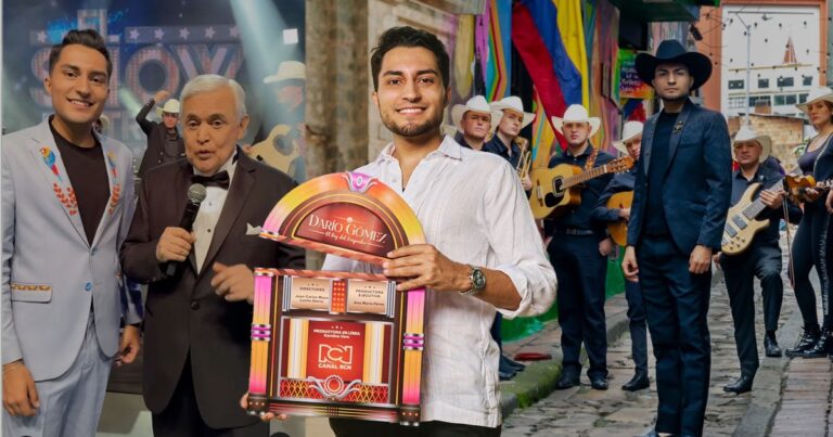 Sebastián Hoyos - Darío Gómez: El es Sebastián Hoyos, el tolimense que canta como Darío Gómez detrás de Diego Cadavid