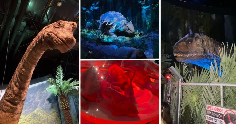 Jurassic World en Bogotá - El nuevo Jurassic World en Bogotá para ver dinosaurios ‘con vida’: caminan y puede tocarlos
