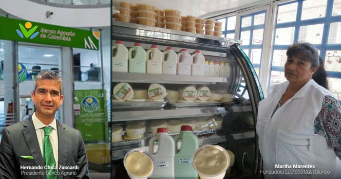 El crédito bancario que logró una campesina para dar el salto y producir quesos y yogures en Bogotá - -- Las2orillas Lácteos Castiblanco Banco Agrario Pacto por el Crédito - El crédito bancario que logró una campesina para dar el salto y producir quesos y yogures en Bogotá