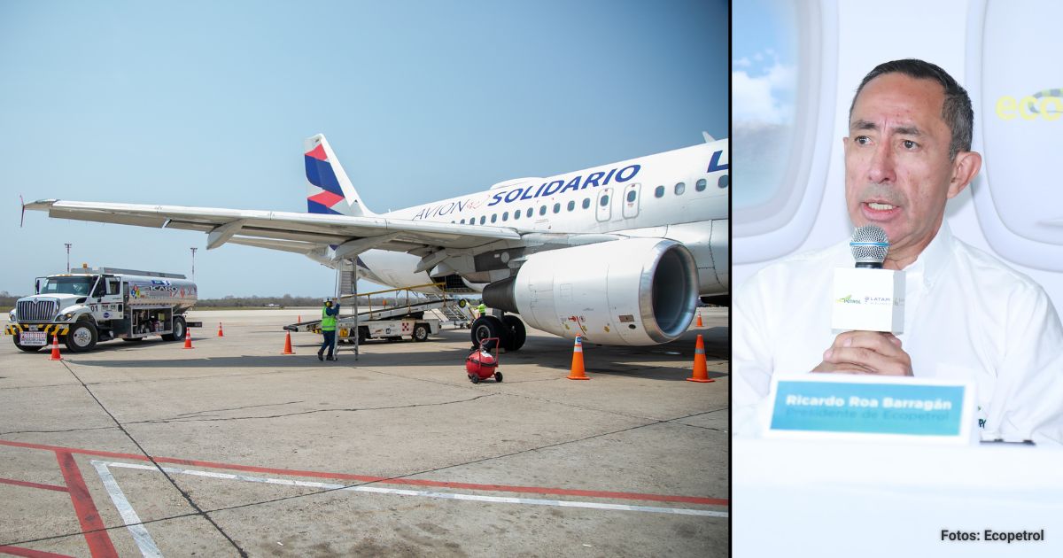 Latam, la primera aerolínea que le apuesta al combustible sostenible de Ecopetrol